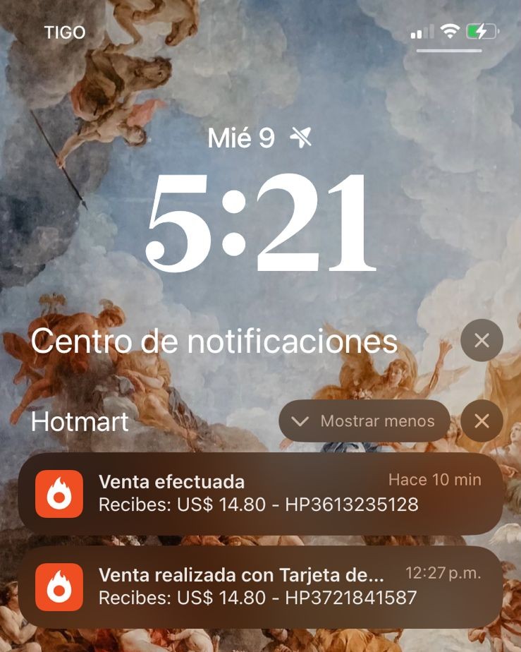 Ventas Hotmart